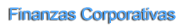 Finanzas Corporativas